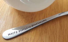 Load image into Gallery viewer, Custom Text On The Handle And Base Of The Fork, Wedding Anniversary Gift