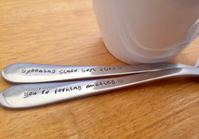 Load image into Gallery viewer, Custom spoon And Fork Set, You&#39;re Forking Amazing,Gift, Wedding, Anniversary