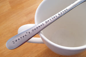 Custom  Hand-stamped Spoon