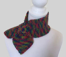 Load image into Gallery viewer, Rainbow Pure Wool  Bow Tie Scarf