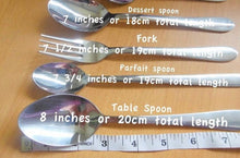 Load image into Gallery viewer, Custom  Anniversary Spoon Set, Custom Anniversary Gift, Set Of Hand Stamped Spoons